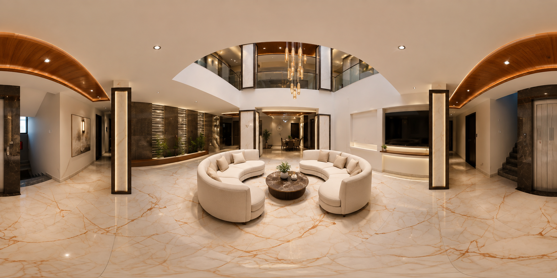 Banquet Hall arrangement